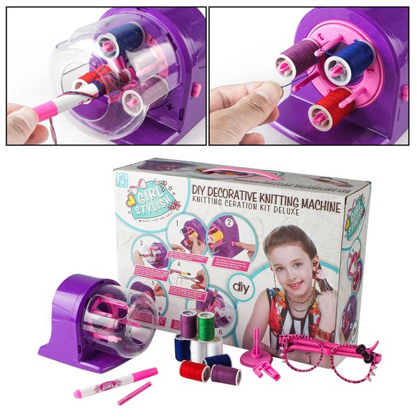 

easy hairband tread diy automatic braider styling tool electric weaving maker for teen girl gifts