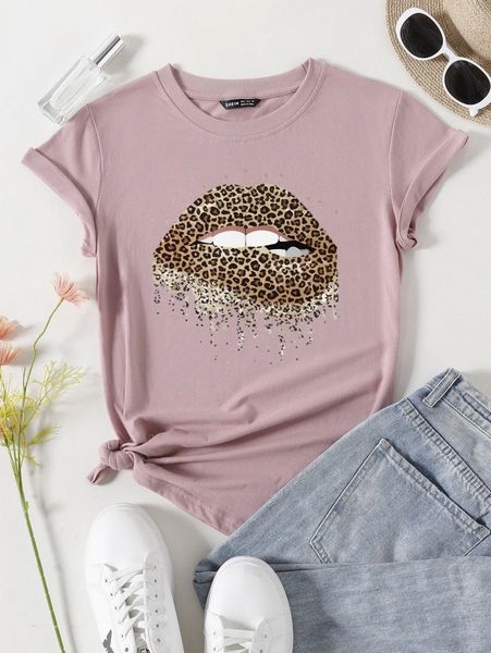 

mouth graphic short sleeve tee g2jw#, White