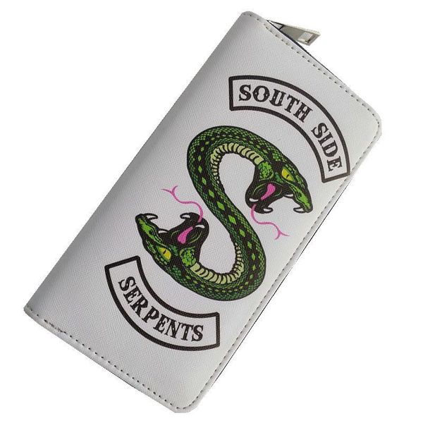 

long wallet movie valley town riverdale new hand bag lady purse, Red;black