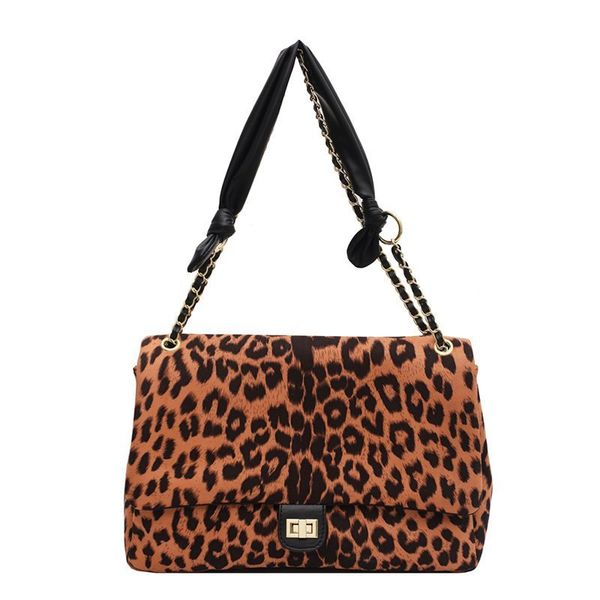 

brown white designer handbags large capacity one-shoulder underarm leopard new handbags tote bags for women travel bag