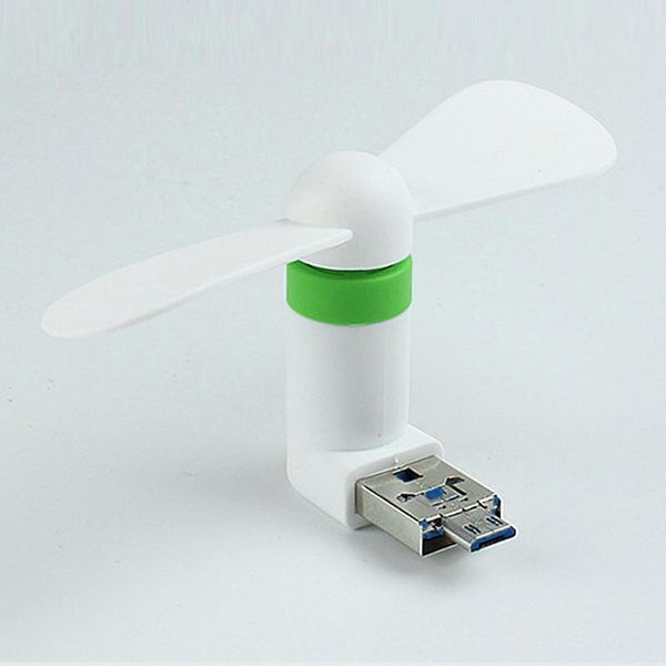 

summer ultra silent usb port soft mini cooling portable tpe strong wind power bank otg phone fan
