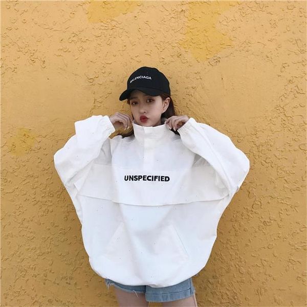 

5xl new harajuku casual high street hooded pullover long sleeve autumn japan fashion hoodies sweatshirts punk womens, White
