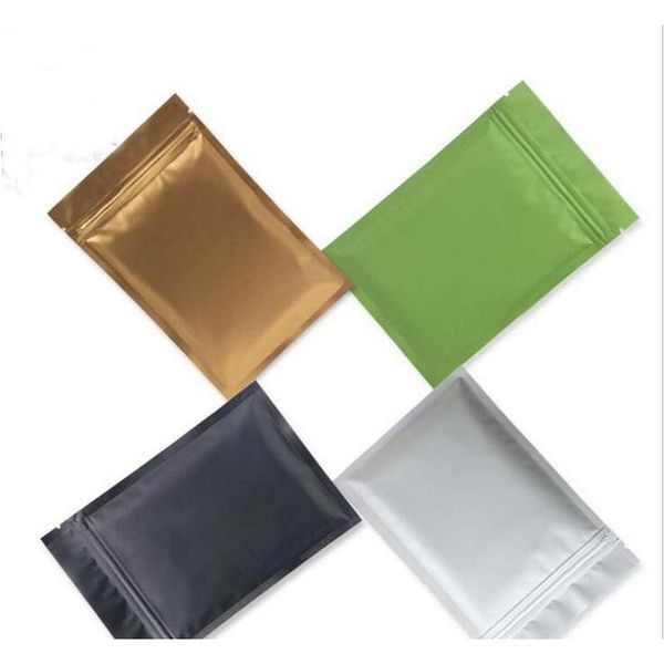 

gold/green/black/white color metallic mylar storage bags flat bottom black aluminum foil small zipper plastic b jllaho bdebag