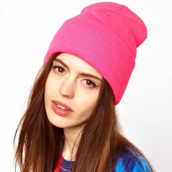 

beanies 2021 winter hats for woman knitted solid cute hat girls autumn female beanie caps warmer bonnet ladies casual cap