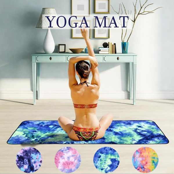

yoga mats non slip mat cover towel blanket sport fitness exercise pilates workout auxiliary pad anti-slip#40