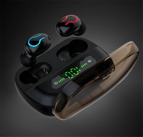 

joyroom tws bluetooth headphones jr-t07 touch control stereo wireless earbuds 5.0 earphone with charging box