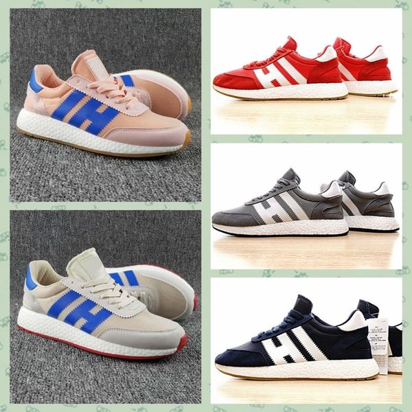

1 discount iniki runner sneakers classic iniki runner men women blue red grey leather sneaker shoes size36-45