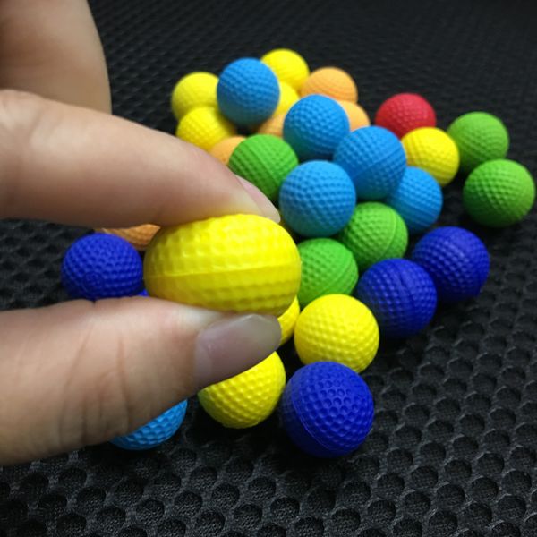 

xmy 100pcs foam ball refill bullets for for rival nerf toy gun outdoor improving practice round bullets for boys toy gun bullets