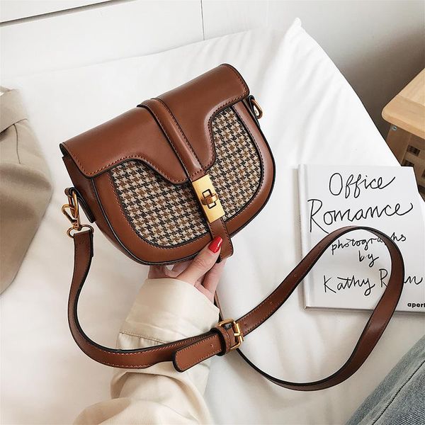 

cross body fashion ladies shoulder bag western style wild messenger trendy small square