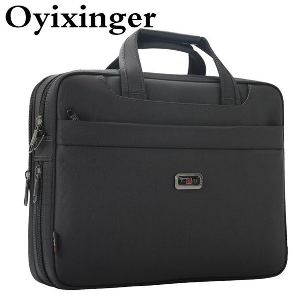 

briefcases oyixinger men oxford briefcase brand handbag for 14 15 16 inch lapwaterproof shoulder bag male a4 document storage