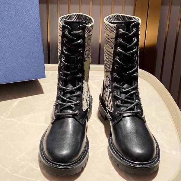 

fashion brand new leather women boots autumn winter boots designer shoes woman stretch short boots, Black