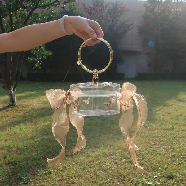 

pvc transparent retro candy box gift box creative high-end flower hand packaging flower shop material wedding valentine1