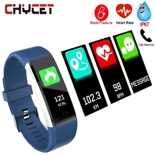 

smart band смотреть кровное давление цвет экрана спорт фитнес трекер монитор сердечных сокращений водонепроницаемая активность трекер запяст