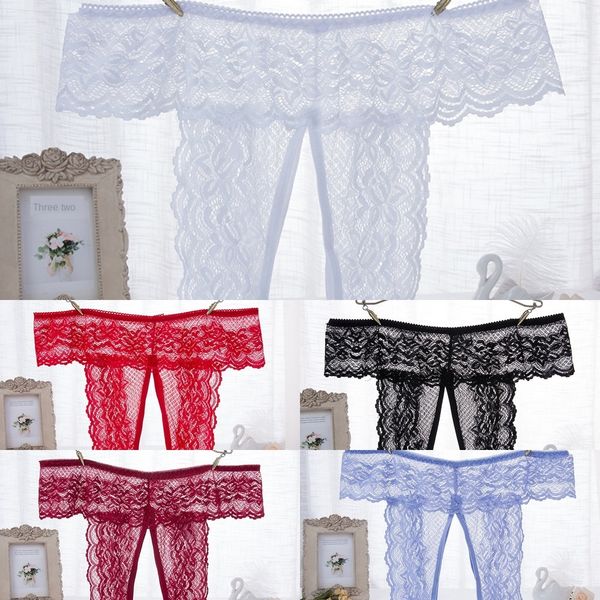 

uqtg t-back couple flirting products women039;s games low-rise lace panties t-pants doll accessories, Black;white