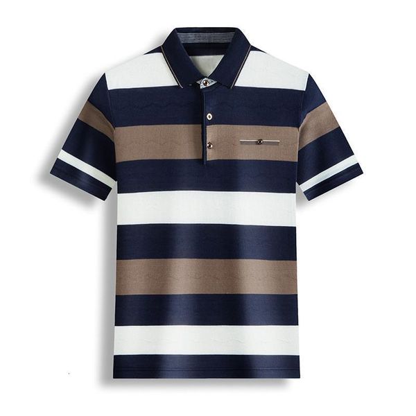 

new men striped polo shirt pure cotton thin summer casual streetwear clothes slim fit casual polo shirt men, White;black