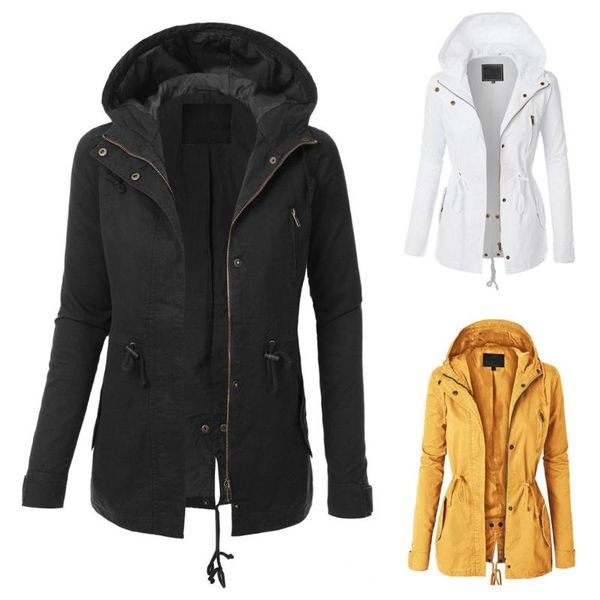 

2020 ladies hoodie sweatshirt zip up plain jacket hooded womens jumper hoody coat l0819, Black;brown