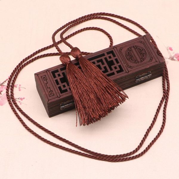 

5pcs colorful new style two head rope tape tassels home textile curtain clothing pendant craft tassels diy clothing decoration h bbyxmg
