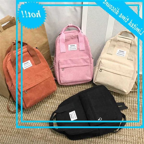 

new trend fashion women's backpack college school harajuku schooltas travel shoulder bags for teenage girls 2020