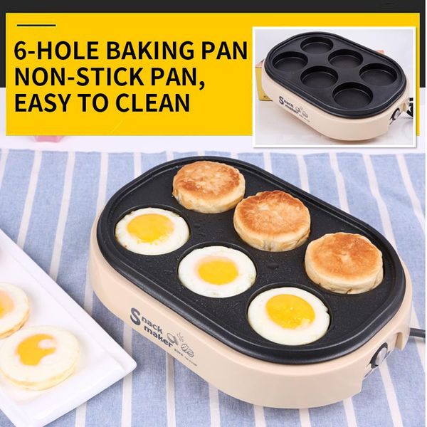 

breakfast pot poached egg frying pan non-stick egg dumpling pot breakfast artifact burger omelette mold four holes