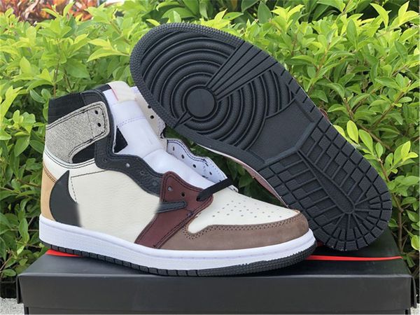 

2022 released high og ts sp fragment outdoor shoes sail dark mocha university blue cactus jack brown yellow black sports sneakers size 36