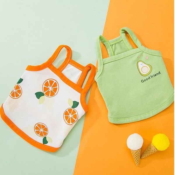 

dog apparel sweet pet couple wear summer cool puppy clothes for small dogs poodle pug dress vest shirt clothing t-shirt bitch skirt