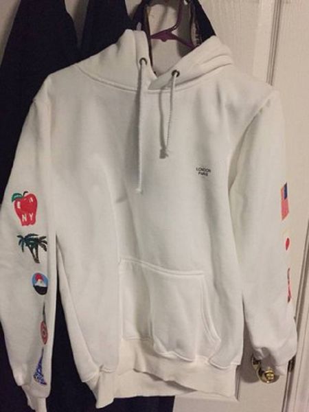 

flags printed world tour hoodies for mens brand designer hoodies autumn embroidery pullover sweatshirts long sleeved hooded clothes, Black