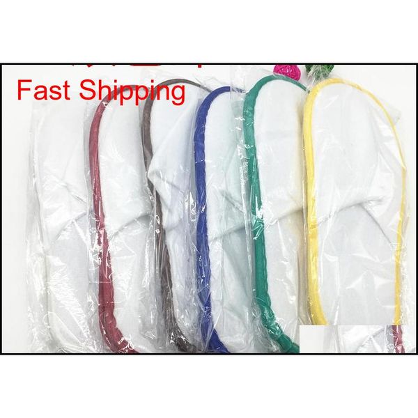 

l disposable slippers logo printing can be customized l one-time fleece multi-color optional thickenin qyldml bdesports