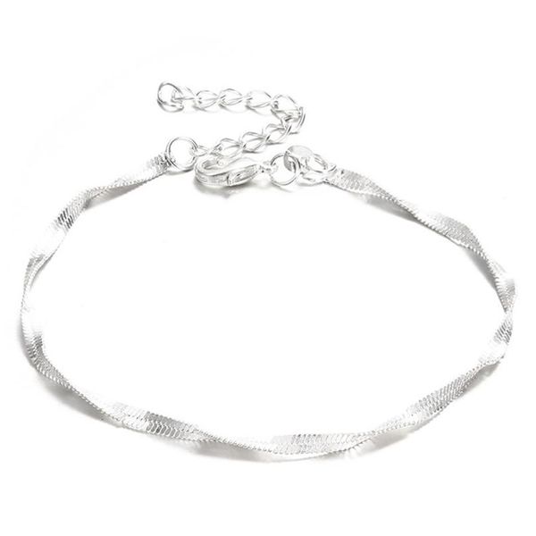 

прекрасный сексуальный браслет браслета anklet cheville barefoot sandals ногой ювелирные изделия для ювелирных изделий на ноге pulsera tobil, Black