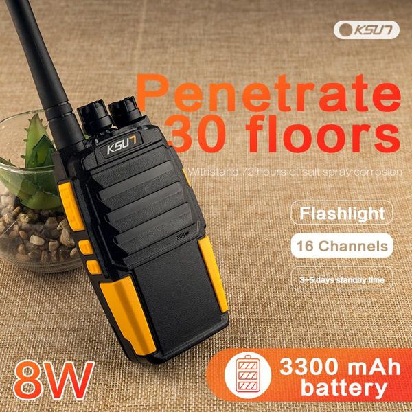 

walkie talkie ksun civil kilometer high power intercom outdoor handheld mini radio talkie walkie