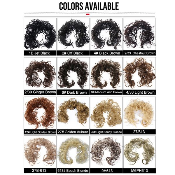 VMAE all'ingrosso nuovo stile moda capelli colorati ricci ondulati Caterpillar lunghezza allungata 31 pollici # 1B # 2 # 8 # 613 30g estensioni dei capelli sintetici
