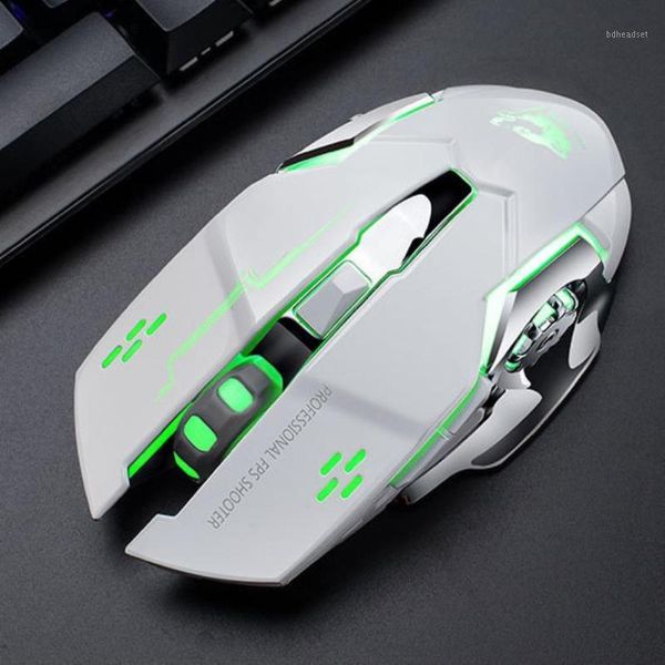 

mice computer peripheral support drop rechargeable led backlit mute ergonomic gaming wireless mouse with usb receiver1