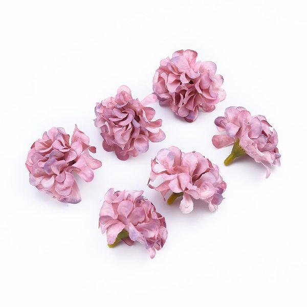 

10 30 silk carnation head artificial flowers for home decoration wedding bridal accessories clearance diy gifts candy box bbydnv xmhyard
