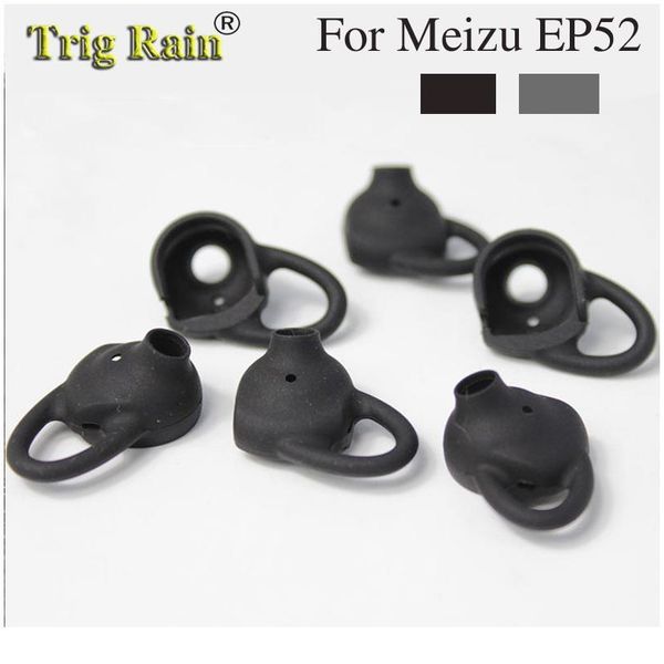 

6pcs/3pairs earphone sile case for meizu ep52 bluetooth earphones eartips ear pads in-ear cap replacement earb qylopl