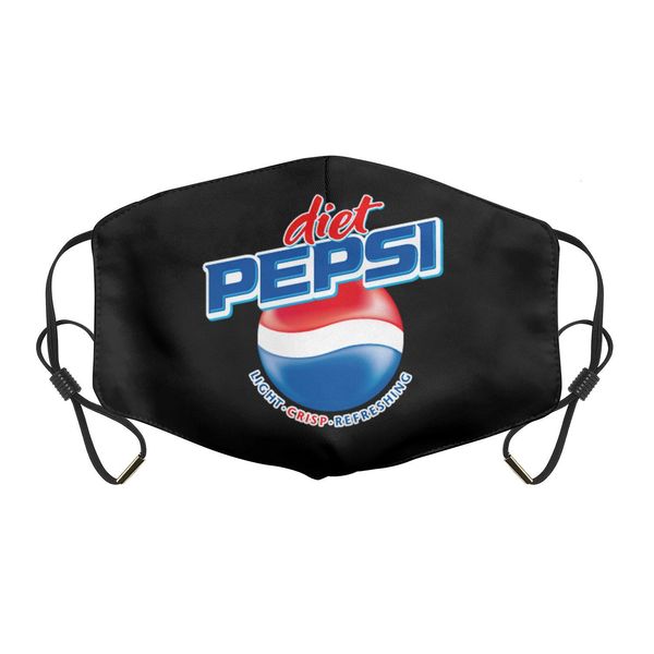 

men face women printed mask light muffle diet with dust adjustable ear hookbud -a-pepsi blue nxwrg