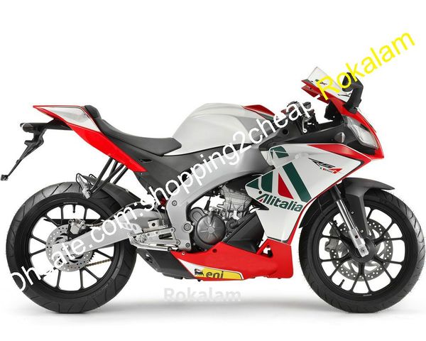 

for aprilia rs4 50 125 motorcycles 2012 2013 2014 2015 white red green bodywork fairing aftermarket kit (injection molding)