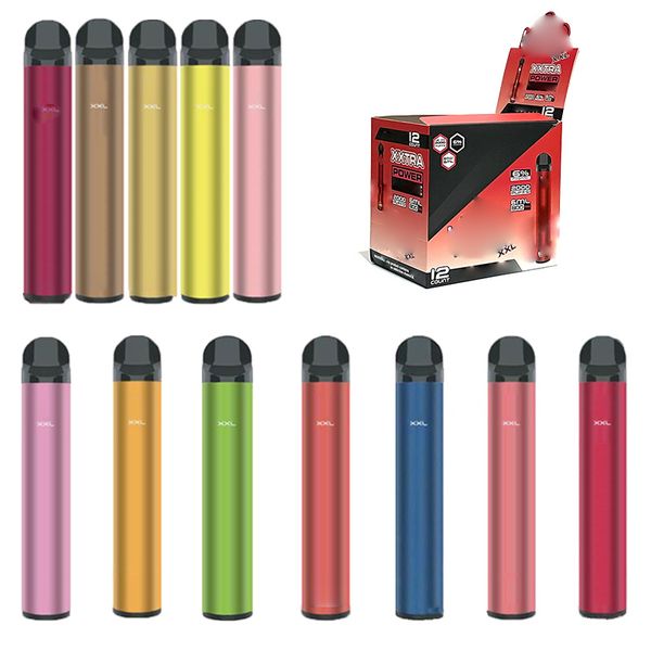 

bang xxl disposable vape pen device 800mah battery 6ml pods empty vapors 2000 puffs xxtra kit