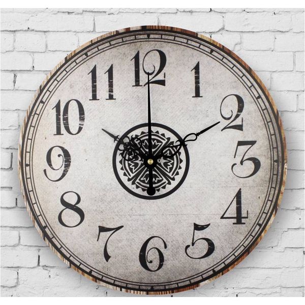 

vintage large decorative wall clock absolutely silent wall clock modern design fashion home decoration watch wall horloge murale f wmteuw