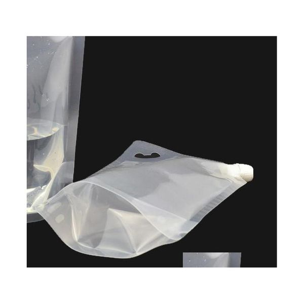 

1000ml plastic spout pouch juice stand-up milk coffee liquid beverage flask food materials storage qyloyi bwkf