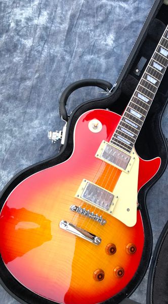 

lp standard electric guitar body mahogany ,can customize flame maple