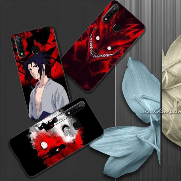 

1dwnaruto sasuke kyuubi kitsune silicone case for livo u3x y11 y12 y19 y81 y91c v9 v17 v15 pro