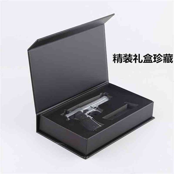 

659823alloy military 1:2.05 metal m92a1 large gun model training simulation toys grab props can not be fired
