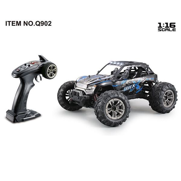 

52km/h high speed off-road vehicle 2.4g rc car 1:16 4-drive desert vehicle remote control car toys 2021 selling