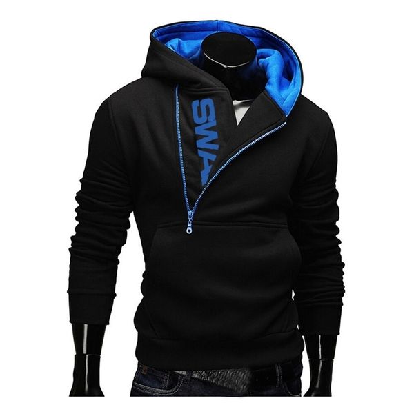 Moda Moda Inverno Moda Homens Hoodies Outono Algodão De Algodão Masculina Mangas Longas Homens Com capuz camisolas quentes para homens Swag Tracksuit 201114