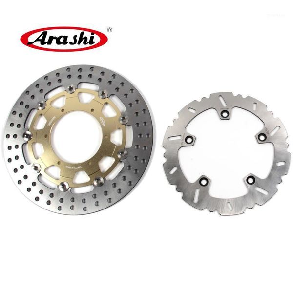 

arashi 1 set for f650gs abs 2008-2011 cnc floating front rear brake discs brake rotors f 650 gs -abs 2008 2009 2010 20111