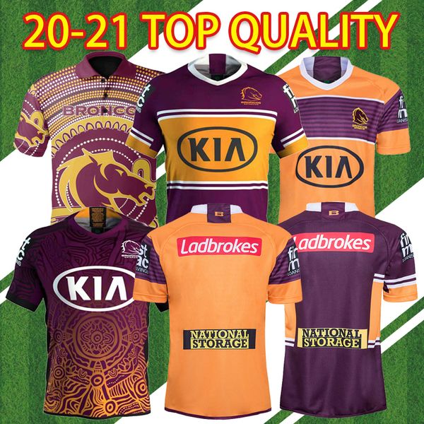 

2021 new brisbane broncos nice rugby jersey brisbane broncos anzac 2020 men indigenous jerseys australia nrl rugby league jersey size s-5xl, Black;gray