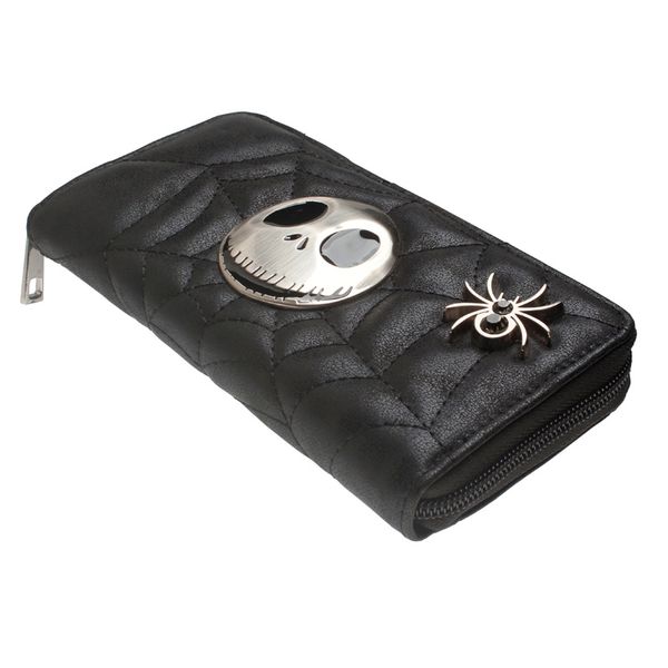 

jack skellington christmas gift wallet large capacity wallets female purse lady purses women card holder dft5048 c1115, Red;black