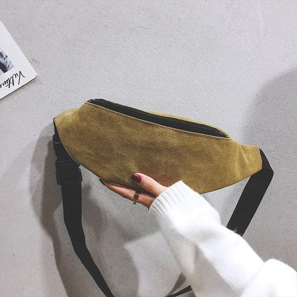 

fanny pack new fashion women solid color waist bag wild light adjustable belt bags sport travel harajuku chest bag pouch