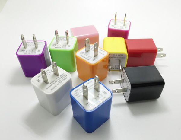 

phone charger power adapter 1a and 2.1a dual usb ports us plug wall charger plug adapter for iphone samsung smartphones