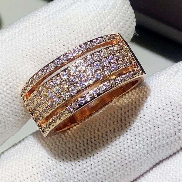 

2020 new drop shipping ins selling luxury jewelry 925 sterling silver pave white sapphire cz, Slivery;golden