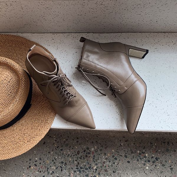 

superior 2021 women fall and winter pointed fingers at the big foot classic fashion short stuffed warm boots uou5, Black